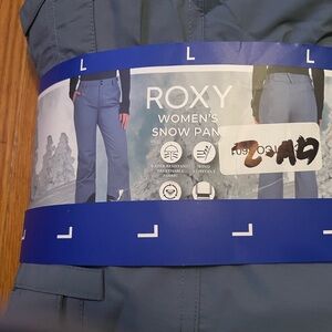 NWT Roxy Women's Blue Snow Pants